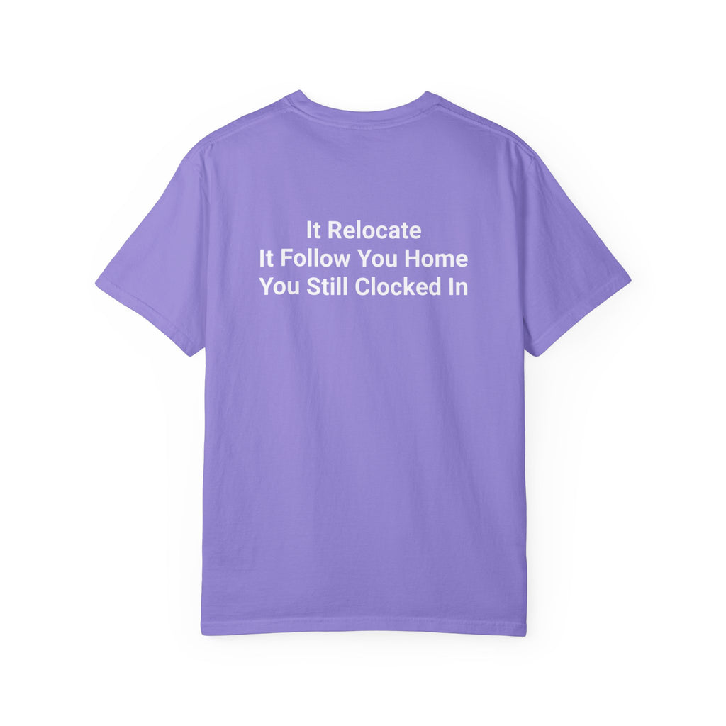 T-Shirt — "Overnight Shift Don’t Clock Out" Statement Tee